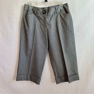 Stoosh Studio Women’s Gray Capri Pants Size: 8